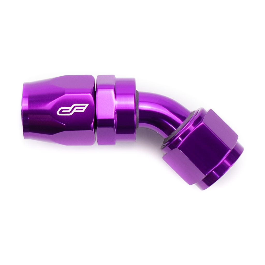 -20 AN 45 Degree Female Aluminum Hose End Fitting